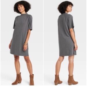Universal Thread NWT❗️Mock Neck T Shirt Dress Shift